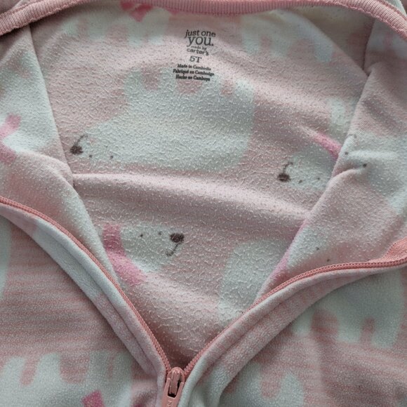 Cozy Kids Pajamas Set - Pink, Blue, and Pink Stripes - Picture 14 of 14